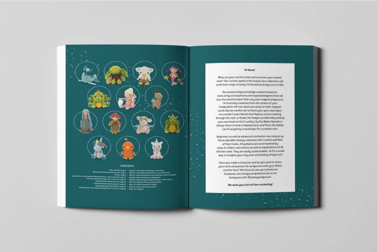 Książka Unicorns, Dragons and More Fantasy Amigurumi