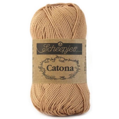 Włóczka Scheepjes Catona 502  25 g - karmel