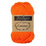 Włóczka Scheepjes Catona 189 / 50 g -  królewska pomarańcza