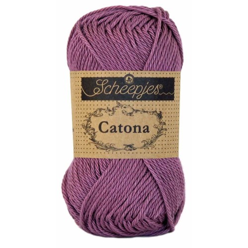 Włóczka Scheepjes Catona 240 - ametyst