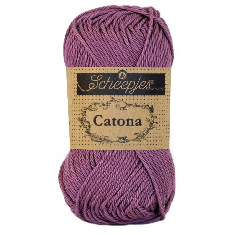 Włóczka Scheepjes Catona 240 - ametyst