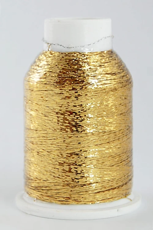 Nić metalizowana 01 złota DROPS Glitter