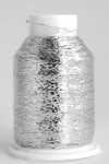 Nić metalizowana Drops Glitter / 02 srebrna