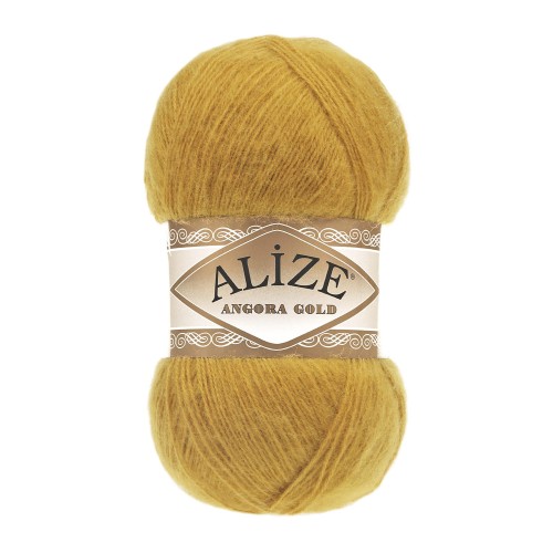 Włóczka Alize Angora Gold - 02 musztarda