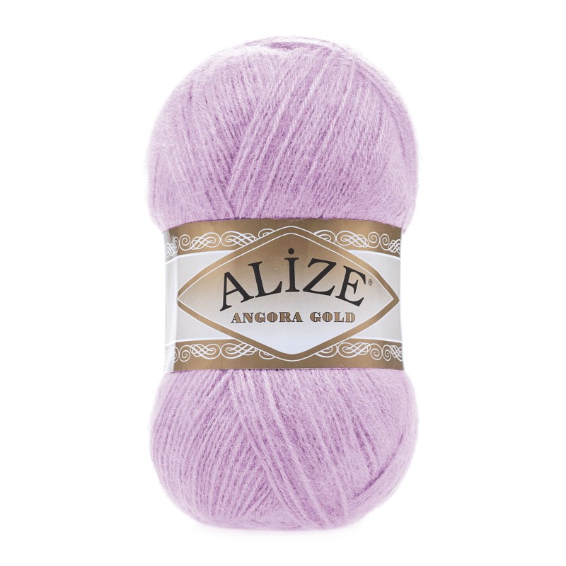 Włóczka Alize Angora Gold - 27 liliowy