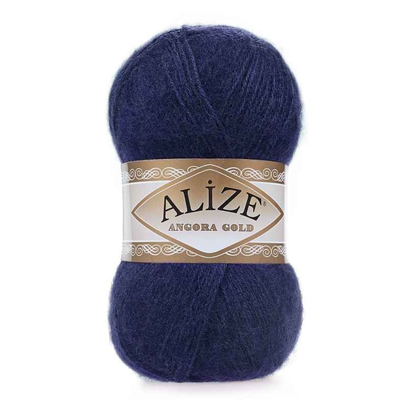 Włóczka Alize Angora Gold - 58 granatowy