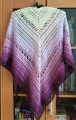 Autorka: Monika Pszczółkowska/ wzór wg pomysłu autorki "Angel"/ wymiary chusty 165x75cm/  1000m 3 nitki