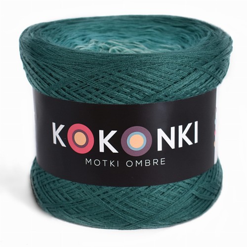 KOKONEK Ciemny szmaragd/morski/szmaragd/mięta