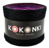 KOKONEK Czerń/wino/fiolet/jeżyna/jasny fiolet