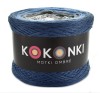 KOKONEK Indygo melanż/jeans melanż/szary melanż/jasny szary