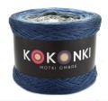 KOKONEK Indygo melanż/jeans melanż/szary melanż/jasny szary