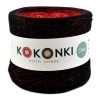 Kokonek shine - Czerń/wino/burgund/czerwień/koral/mango+nić szkarłat