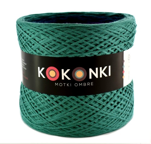 KOKONEK Classic A645 Morski/ciemny szmaragd/petrol/fiolet/jeżyna/jasny fiolet/wrzos