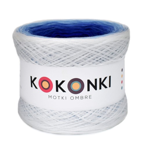KOKONEK Biel/błękit/niebieski/szafir/kobalt/granat