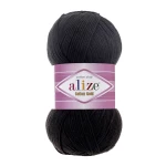 Włóczka Alize Cotton Gold 60 / czerń / 100g