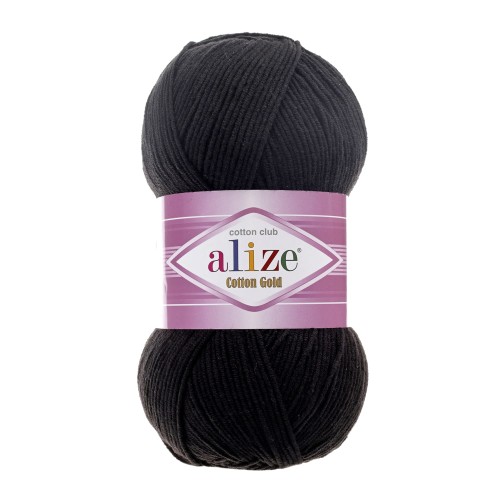 Alize Cotton Gold - 60 czarny