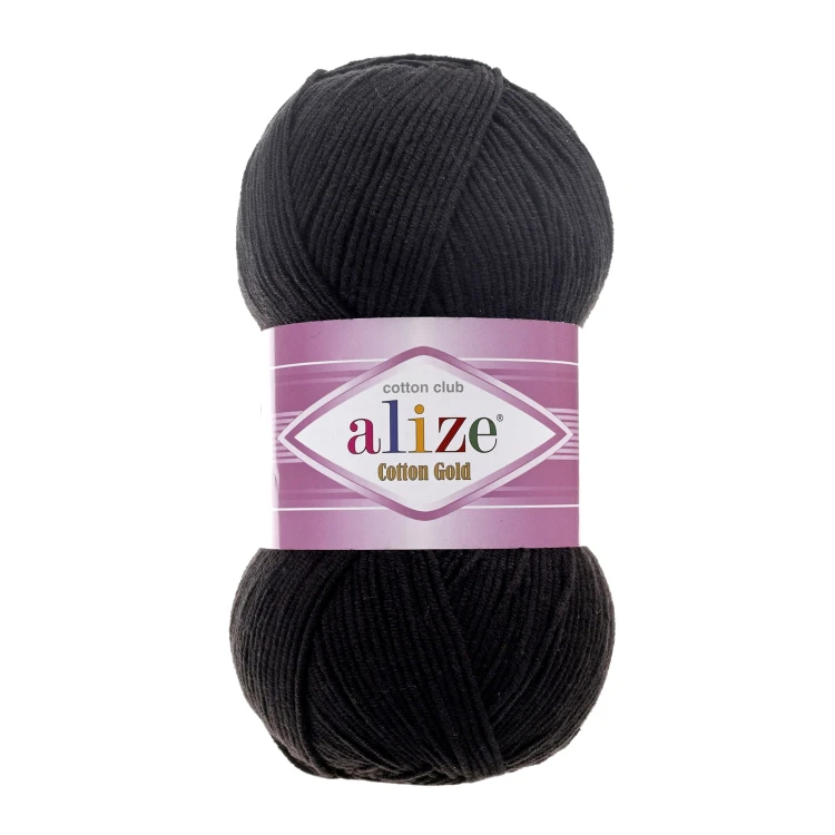 Alize Cotton Gold - 60 czarny