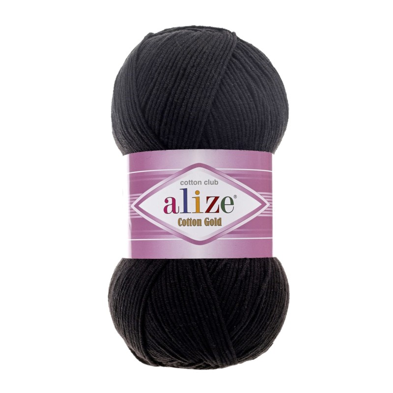 Alize Cotton Gold - 60 czarny