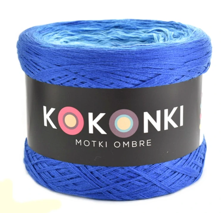 KOKONEK Szafir/lazur/cyjan/błękit