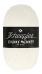 Włóczka Scheepjes Chunky Monkey 100 g - 1001 biały