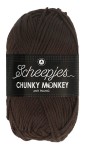 Włóczka Scheepjes Chunky Monkey 100 g - 1004 czekolada