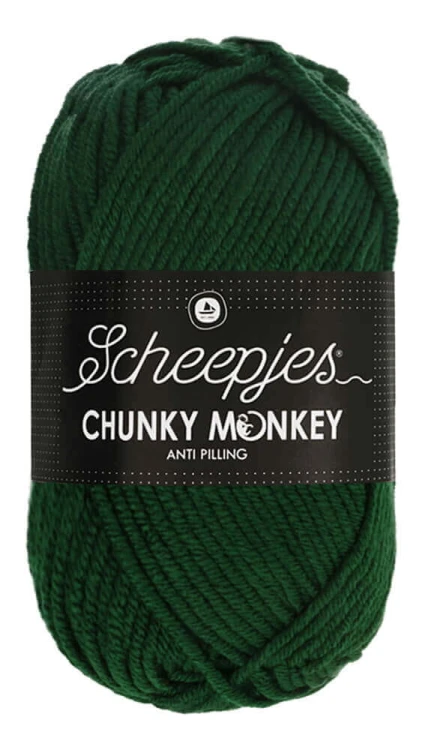 Włóczka Scheepjes Chunky Monkey 100 g - 1009 sosna