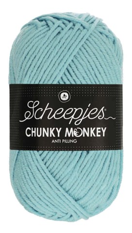 Włóczka Scheepjes Chunky Monkey 100 g - 1019 pudrowy niebieski