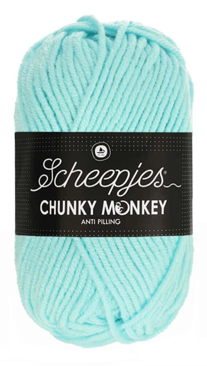 Włóczka Scheepjes Chunky Monkey 100 g - 1034 dziecięcy niebieski