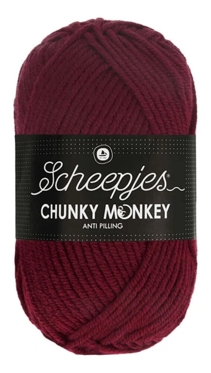 Włóczka Scheepjes Chunky Monkey 100 g - 1035 kasztanowy