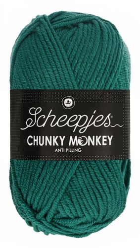 Włóczka Scheepjes Chunky Monkey 100 g - 1062 chłodna zieleń