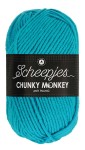 Włóczka Scheepjes Chunky Monkey 100 g - 1068 turkus