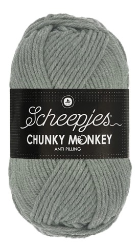 Włóczka Scheepjes Chunky Monkey 100 g - 1099 średni szary