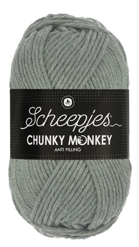 Włóczka Scheepjes Chunky Monkey 100 g - 1099 średni szary