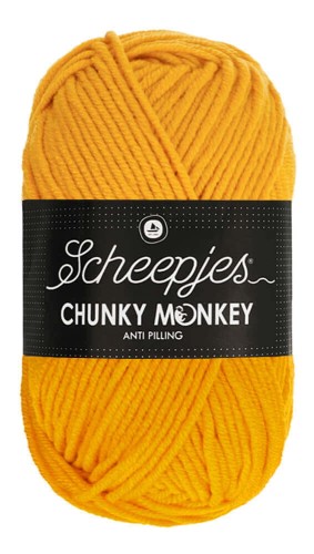 Włóczka Scheepjes Chunky Monkey 100 g - 1114 złotożółty