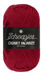 Włóczka Scheepjes Chunky Monkey 100 g - 1123 wiśniowy