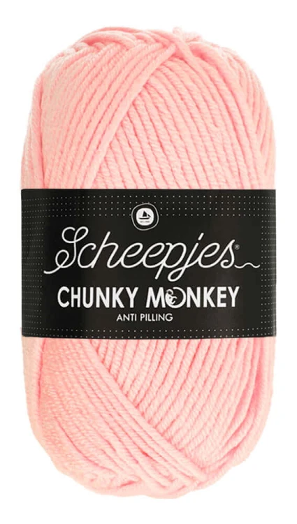 Włóczka Scheepjes Chunky Monkey 100 g - 1130 rumieniec
