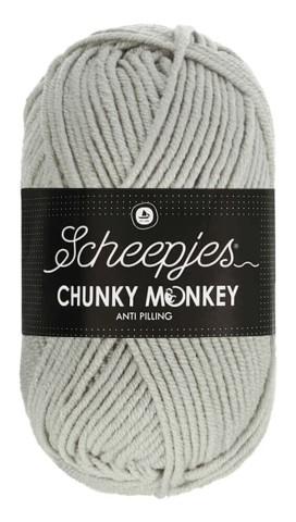 Włóczka Scheepjes Chunky Monkey 100 g - 1203 jasnoszary