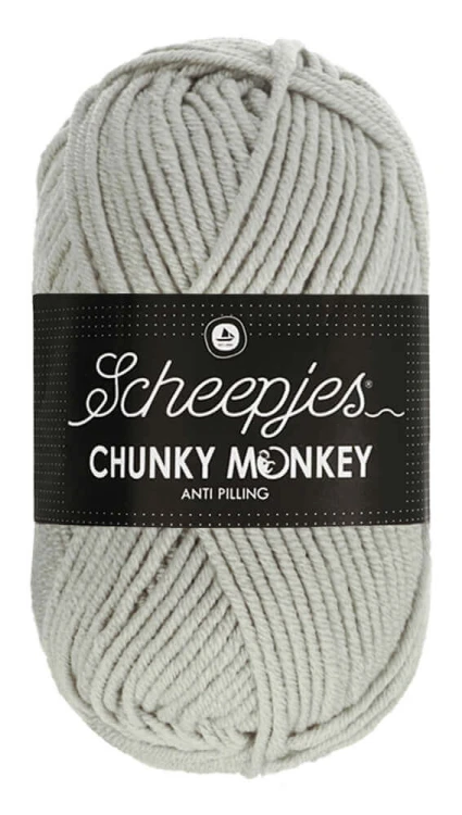 Włóczka Scheepjes Chunky Monkey 100 g - 1203 jasnoszary