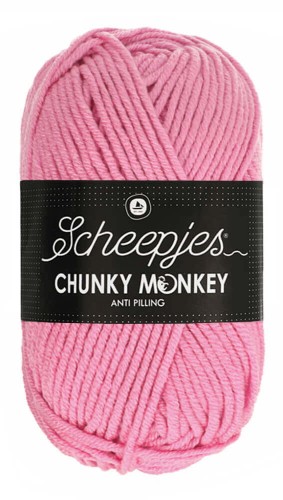 Włóczka Scheepjes Chunky Monkey 100 g - 1241 różany