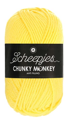 Włóczka Scheepjes Chunky Monkey 100 g - 1263 cytryna