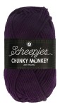 Włóczka Scheepjes Chunky Monkey 100 g - 1425 ciemna purpura