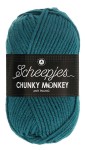 Włóczka Scheepjes Chunky Monkey 100 g - 1708 petrol