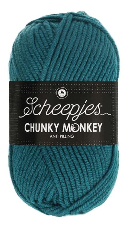 Włóczka Scheepjes Chunky Monkey 100 g - 1708 petrol