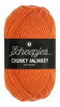 Włóczka Scheepjes Chunky Monkey 100 g - 1711 intensywna pomarańcza