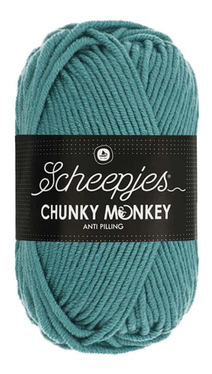 Włóczka Scheepjes Chunky Monkey 100 g - 1722 jasny petrol