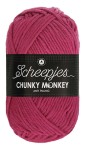 Włóczka Scheepjes Chunky Monkey 100 g - 1827 intensywna fuksja