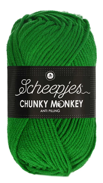 Włóczka Scheepjes Chunky Monkey 100 g - 2014 szmaragd