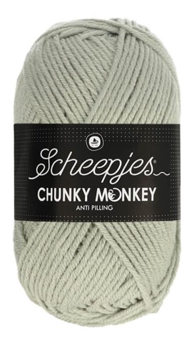 Włóczka Scheepjes Chunky Monkey 100 g - 2019 szary dym