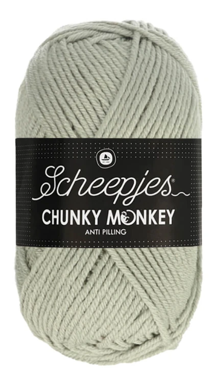 Włóczka Scheepjes Chunky Monkey 100 g - 2019 szary dym