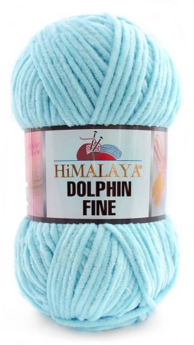 Włóczka Dolphin Fine Himalaya 504 jasny niebieski
